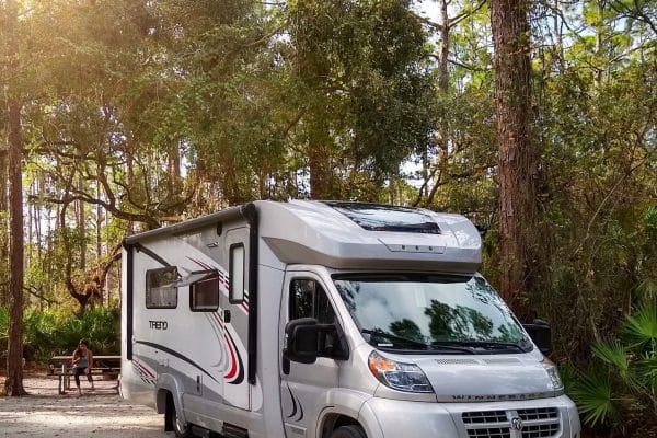 Lake Kissimmee State Park's shady campsites will have your RV nestled in Florida's natural beauty.