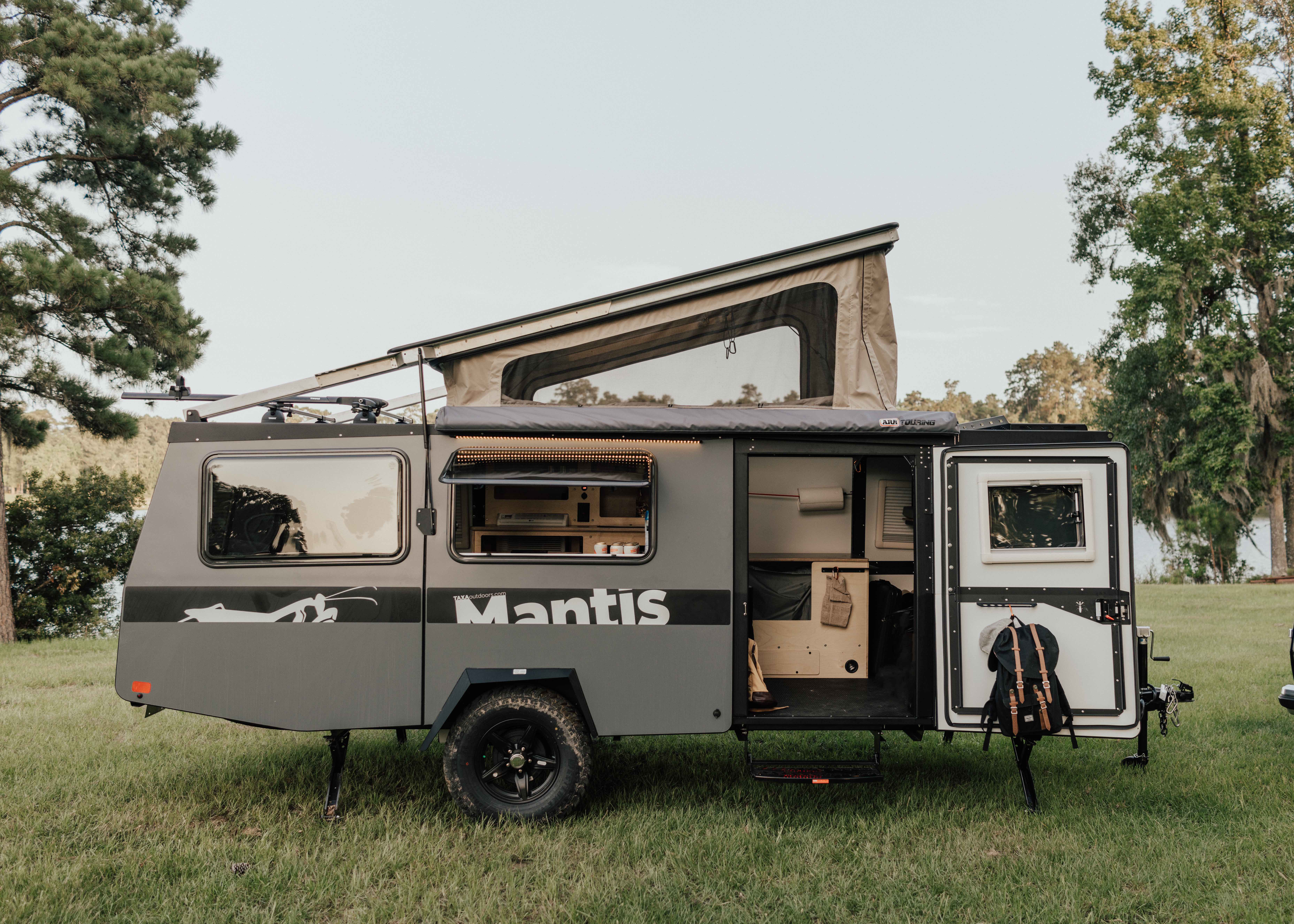 TAXA's lightweight, garageable Mantis