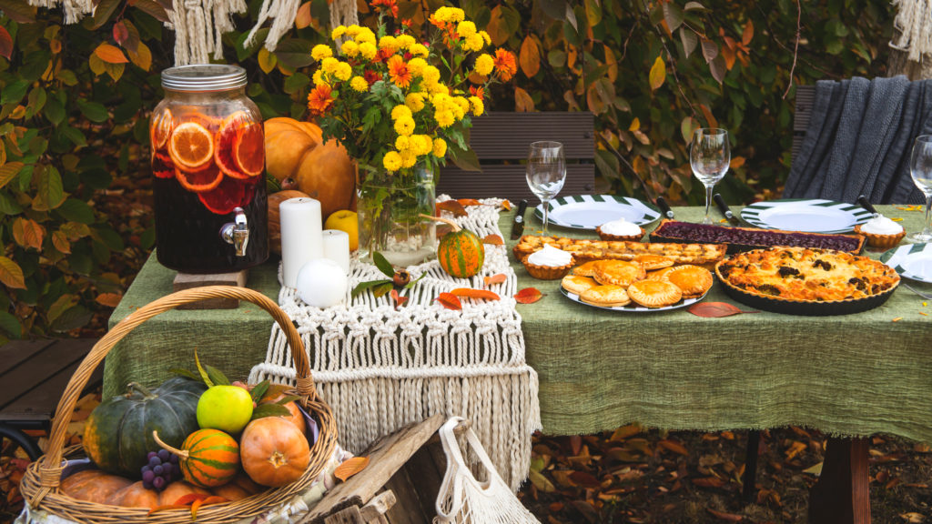 Thanksgiving at Campsite