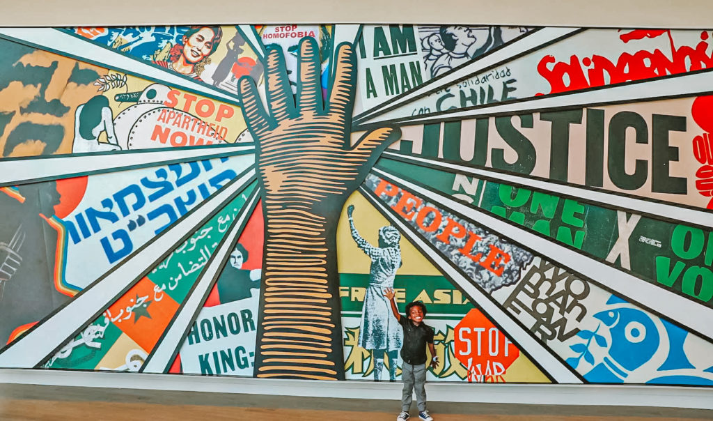 Center for Civil and Human Rights in Atlanta, GA. Image by Karen Akpan.