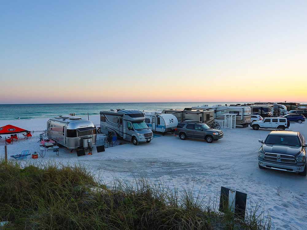 Camping on the Gulf