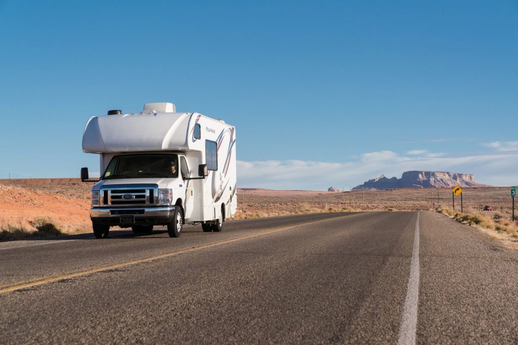 2021 Thor Four Winds on Open Road