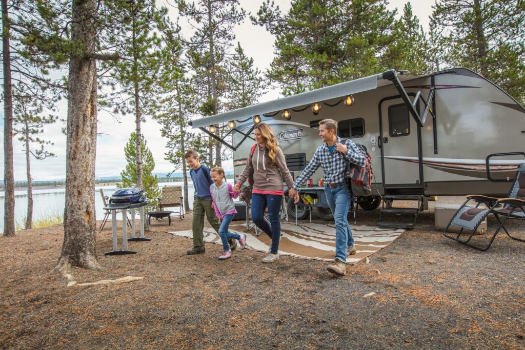 Family RV Camping